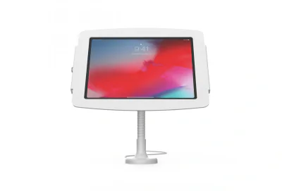 IPAD 10.2IN SPACE ENCLOSURE/FLEX ARM MOUNT - WHITE