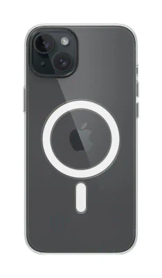 iPhone 15 Plus Clear Case with MagSafe