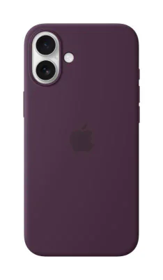 iPhone 16 Plus Silicone Case with MagSafe - Plum