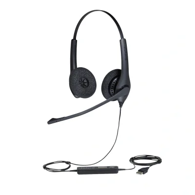 JABRA BIZ 1500 Duo Headset on-ear wired USB