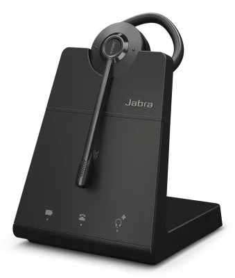 Jabra Engage 45 SE - Convertible, EMEA, Wireless, Office/Call center, 40 - 16000 Hz, 21 g, Headset, Black