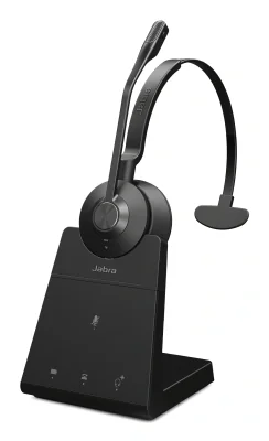 Jabra Engage 45 SE - Mono, EMEA, Wireless, Office/Call center, 40 - 16000 Hz, 57 g, Headset, Black