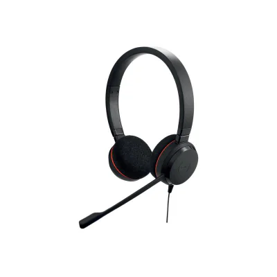 Jabra Evolve 20, Wired, 150 - 7000 Hz, Office/Call center, 132 g, Headset, Black