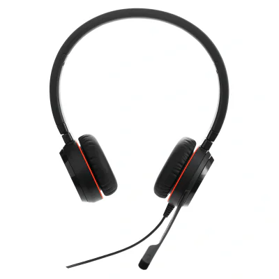 JABRA EVOLVE 20 SE STEREO UC/USB C/A ADAPTER LEATHER