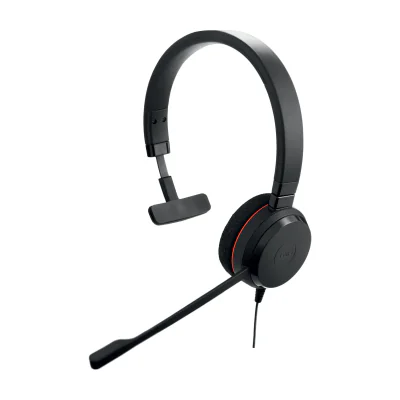 Jabra Evolve 20, Wired, 150 - 7000 Hz, Office/Call center, 104 g, Headset, Black