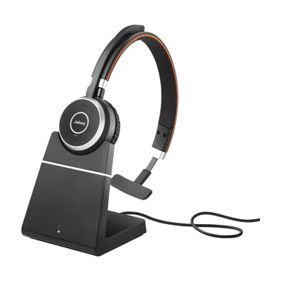 Jabra Evolve 65 SE - MS Mono with Charging Stand, Wireless, Office/Call center, 282.1 g, Headset