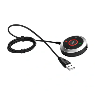 Jabra EVOLVE LINK UC, Audio, Wired, Press buttons, Black, Silver
