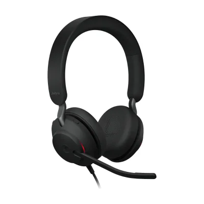 Jabra Evolve2 40 SE, Wired, Office/Call center, 168.5 g, Headset, Black