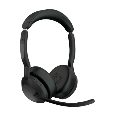 Jabra Evolve2 55 - Link380a UC Stereo, Wireless, Office/Call center, 20 - 20000 Hz, 130 g, Headset