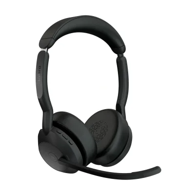 Jabra Evolve2 55 - Link380c MS Stereo, Wireless, Office/Call center, 20 - 20000 Hz, 130 g, Headset