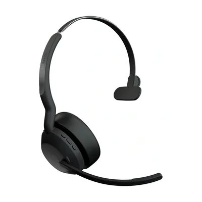 Jabra Evolve2 55 - Link380c UC Mono, Wireless, Office/Call center, 20 - 20000 Hz, 130 g, Headset