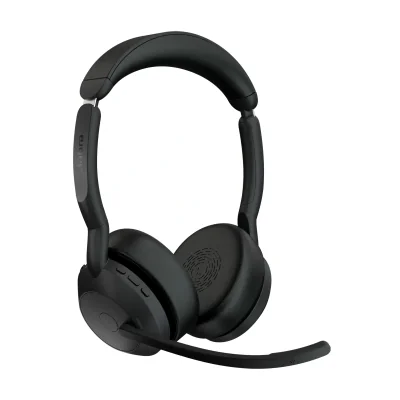 Jabra Evolve2 55 - Link380c UC Stereo, Wireless, Office/Call center, 20 - 20000 Hz, 130 g, Headset
