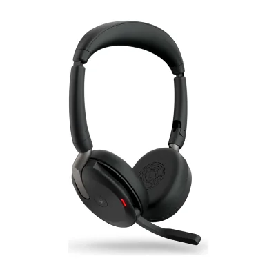 Jabra Evolve2 65 Flex - Link380c MS Stereo (Wireless Charging), Wireless, Office/Call center, 20 - 20000 Hz, 136 g, Headset
