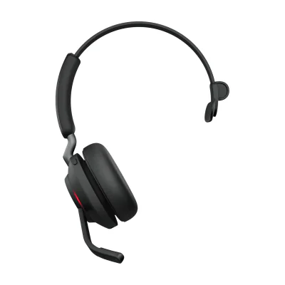 Jabra Evolve2 65 USB-A UC Mono - Black, Wireless, Office/Call center, 20 - 20000 Hz, 99.2 g, Headset, Black