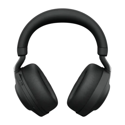JABRA Evolve2 85 MS Stereo Headset full size Bluetooth wireless wired active noise cancelling 3.5 mm noise isolating black MS Te