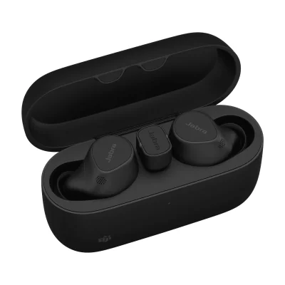 Jabra Evolve2 Buds - USB-C MS Wireless Charging Pad, Wireless, Office/Call center, 5.4 g, Headset, Black