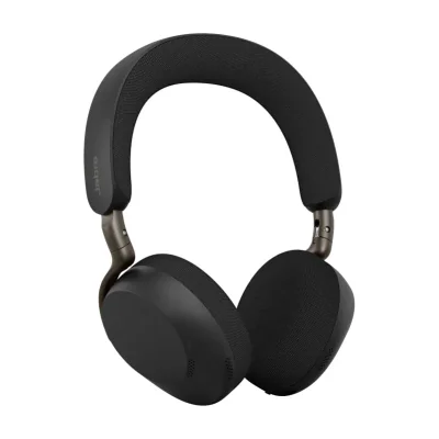 Jabra Evolve3 75 - MS Link390c - Black, Wired & Wireless, 20 - 20000 Hz, 180 g, Headset, Black