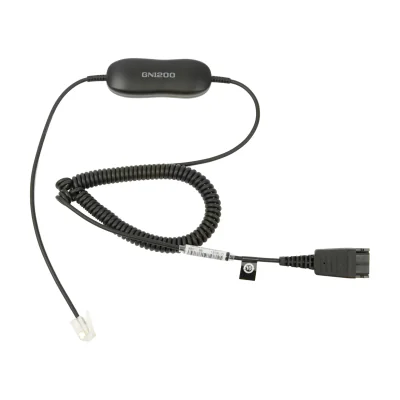 Jabra GN 1200 CC, Cable, Black