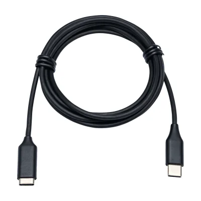 Jabra Link Extension Cord: USB-C to USB-C, 1.2 m, USB C, USB C, Black
