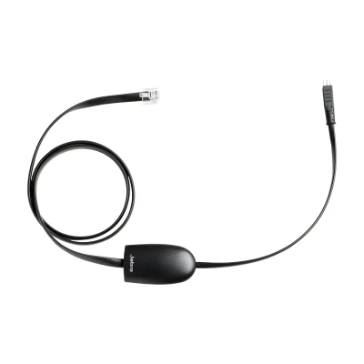 Jabra Polycom EHS adapter, EHS adapter, Black