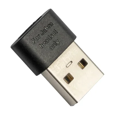 Jabra USB-C Adapter (USB-C Female to USB-A Male), USB C, USB A, Black