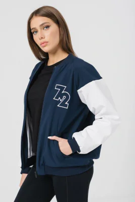 JACHETA BOMBER DAMA - NAVY  XS