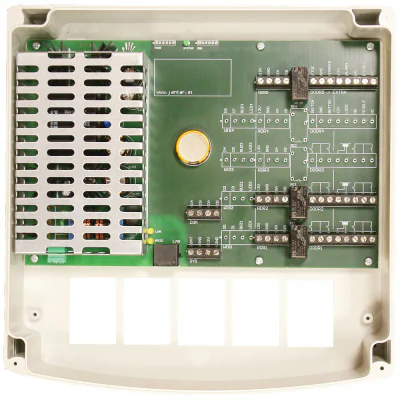 JAN POPULUS P-2-S - Controler avansat de acces pentru controlul accesului unidirectional sau bidirectional pentru 2+1 usi si maxim 30.000 utilizatori, posibitit