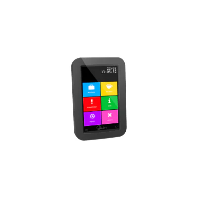 JAN REGIS H-3-B - Controler cu cititor încorporat RFID si ecran LCD tactil, dimensiuni 85x126x19mm, frecventa de citire 13,56MHz (Mifare), distanta de citire
