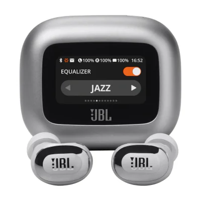 JBL Live Buds 3, Wireless, 20 - 40000 Hz, Calls/Music/Sport/Everyday, 82.2 g, Headset, Silver