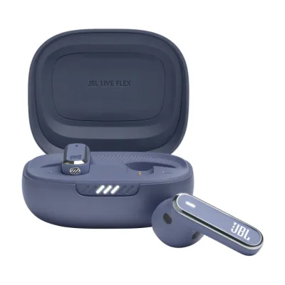 JBL Live Flex, True Wireless Stereo (TWS), Calls/Music, 20 - 2000 Hz, 37.9 g, Headset, Blue