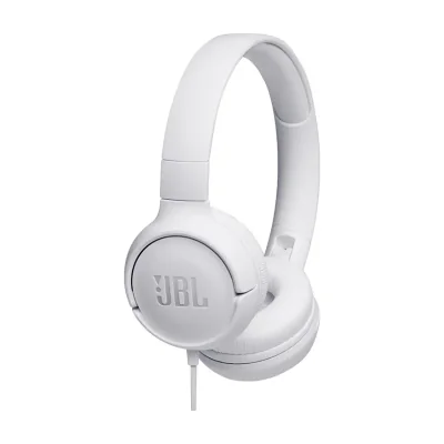 JBL Tune 500 WHITE, Wired, 20 - 20000 Hz, Calls/Music, 148 g, Headset, White