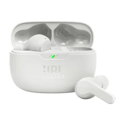 JBL Wave Beam, True Wireless Stereo (TWS), Calls/Music/Sport/Everyday, 20 - 20000 Hz, 8.8 g, Headset, White