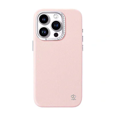 Joyroom PN-14F2 Husă cu stele pentru iPhone 14 Pro (roz)