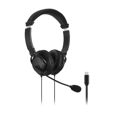 Kensington Classic USB-C Headset with Mic, Wired, Headset