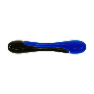 Kensington Duo Gel Keyboard Wrist Rest — Blue, Black, Blue, Gel, MIL-STD-810H Method 504.3 Contamination by Fluids, 182 mm, 25 mm, 240 mm