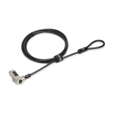 Kensington Slim N17 Combination Laptop Lock for Wedge-Shaped Slots, Kensington, Combination lock