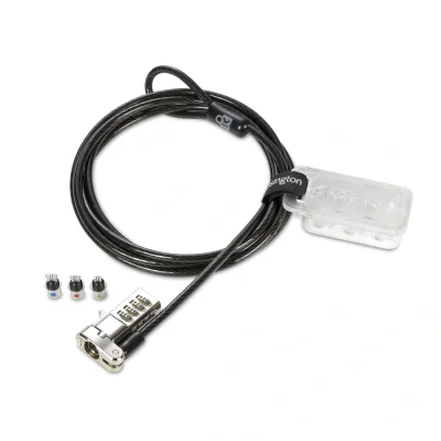 Kensington Universal 3-in-1 Combination Laptop Lock, Kensington, Combination lock