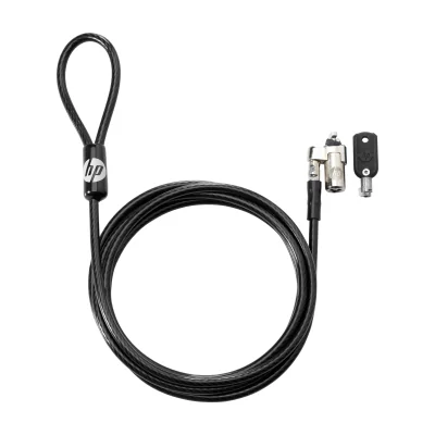 Keyed Cable Lock 10 mm, Black