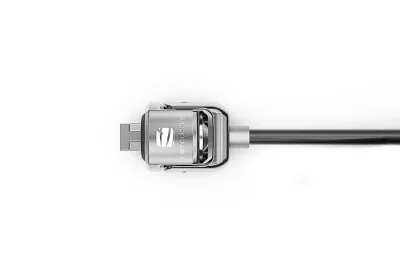 KEYED T-BAR CABLE LOCK - BLACK/.