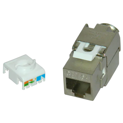 Keystone cat6A FTP, toolless - EMTEX, "EMT-KJ6A-FTP"