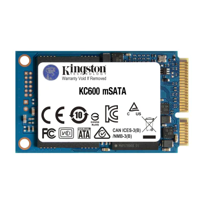 Kingston Technology 1024G SSD KC600 SATA3 mSATA, 1 TB, mSATA, 550 MB/s, 6 Gbit/s