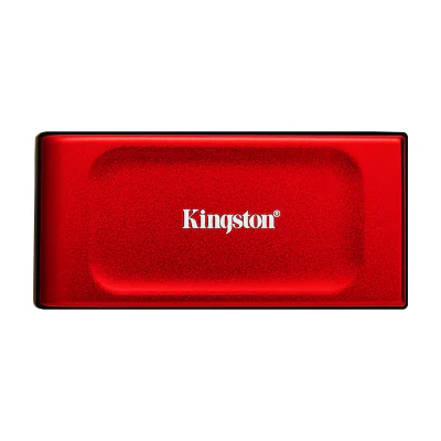 Kingston Technology 1TB XS1000 Red External USB 3.2 Gen 2 Portable Solid State Drive, 1 TB, USB Type-C, 3.2 Gen 2 (3.1 Gen 2), 1050 MB/s, Red