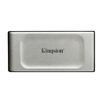 Kingston Technology 500G PORTABLE SSD XS2000, 500 GB, USB Type-C, 3.2 Gen 2 (3.1 Gen 2), 2000 MB/s, Black, Silver