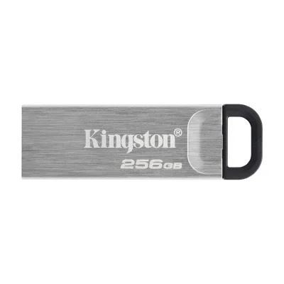 Kingston Technology DataTraveler 256GB Kyson USB Flash Drive, 256 GB, USB Type-A, 3.2 Gen 1 (3.1 Gen 1), 200 MB/s, Capless, Silver