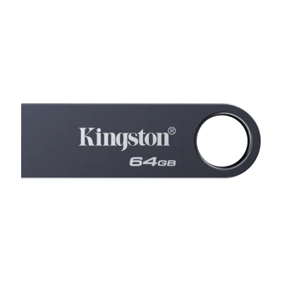 Kingston Technology DataTraveler 64GB SE9 G3 - Dark Nickel, 64 GB, USB Type-A, 3.2 Gen 1 (3.1 Gen 1), 220 MB/s, Capless, Black