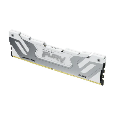 Kingston Technology FURY 24GB 8400MT/s DDR5 CL40 CUDIMM Renegade White XMP, 24 GB, 1 x 24 GB, DDR5, 288-pin DIMM