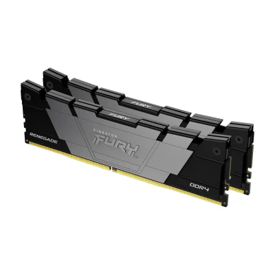 Kingston Technology FURY 32GB 3200MT/s DDR4 CL16 DIMM (Kit of 2) 1Gx8 Renegade Black, 32 GB, 2 x 16 GB, DDR4, 288-pin DIMM