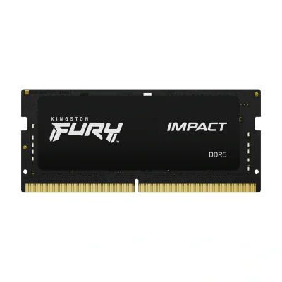 Kingston Technology FURY 32GB 5600MT/s DDR5 CL40 SODIMM Impact PnP, 32 GB, 1 x 32 GB, DDR5, 262-pin SO-DIMM