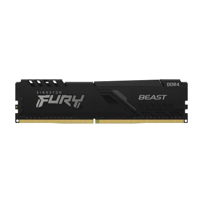 Kingston Technology FURY Beast 32GB 3600MT/s DDR4 CL18 DIMM Black, 32 GB, 1 x 32 GB, DDR4, 288-pin DIMM