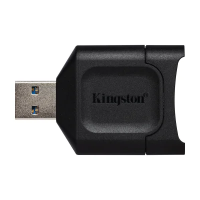 Kingston Technology MobileLite Plus, SD, Black, USB 3.2 Gen 1 (3.1 Gen 1) Type-A, 51.8 mm, 33.5 mm, 9 mm